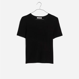 NWT Madewell rib knit sweater tee